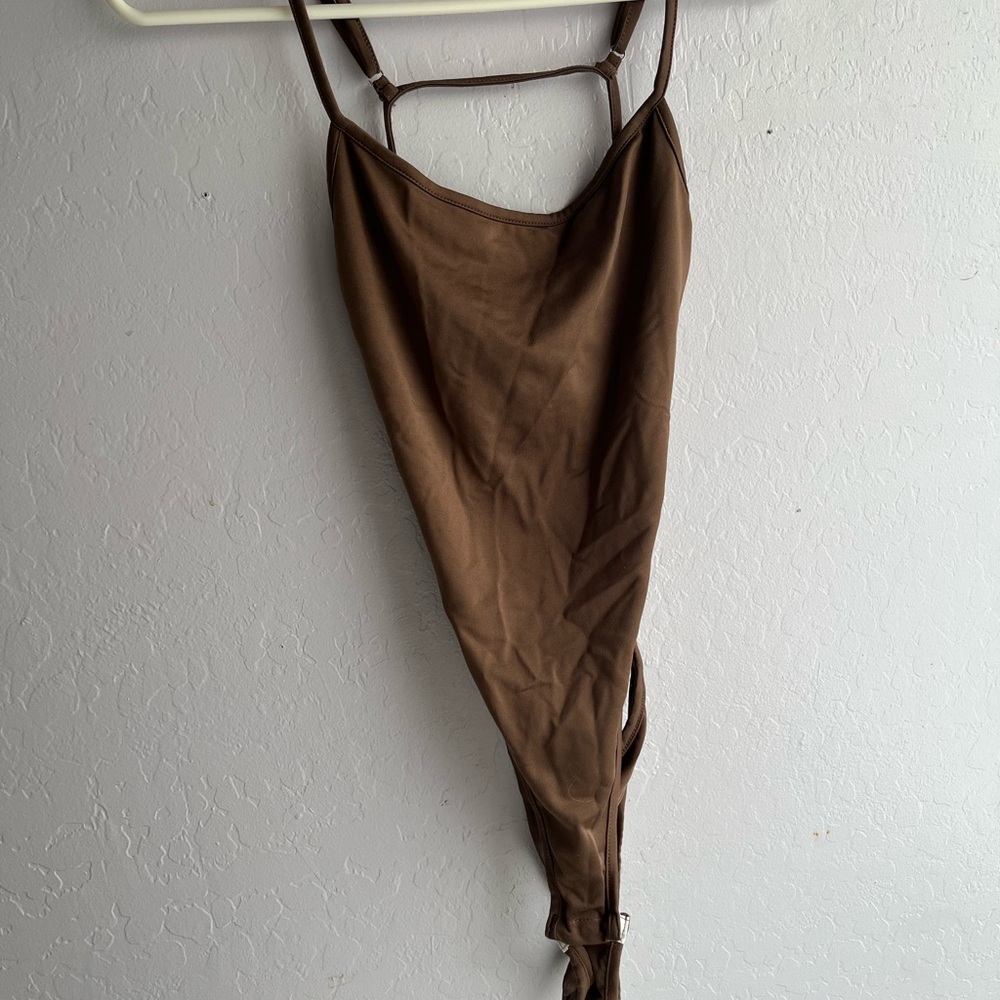 Brown Bodysuit